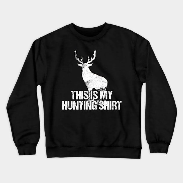 Deer Hunting Crewneck Sweatshirt by Imutobi